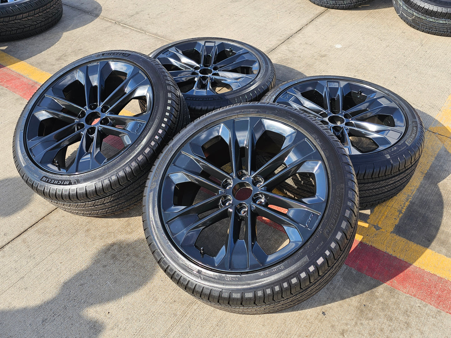 22" Chevy Blazer SS EV OEM wheels rims 2024 2025 2026 NEW MICHELIN