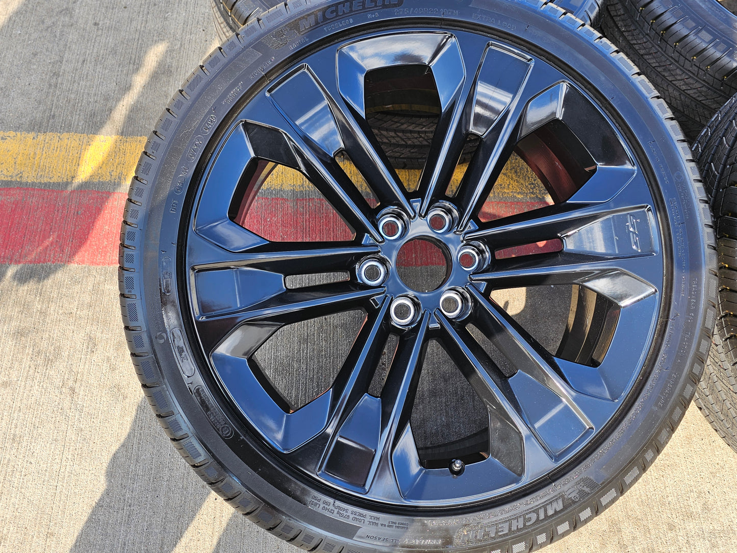 22" Chevy Blazer SS EV OEM wheels rims 2024 2025 2026 NEW MICHELIN