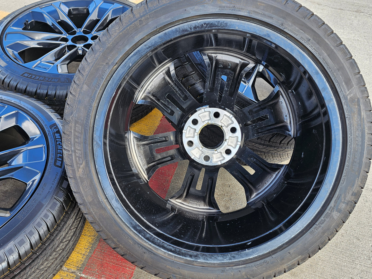 22" Chevy Blazer SS EV OEM wheels rims 2024 2025 2026 NEW MICHELIN
