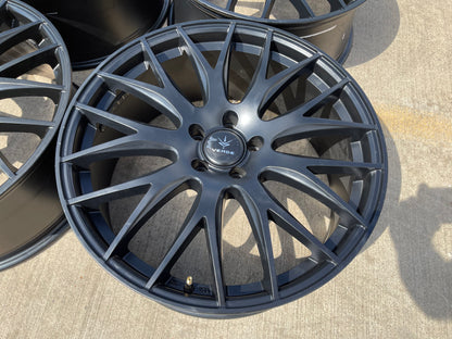 20x8.5 20" Verde Saga V27 wheels rims Audi Q7 Q8 VW Atlas A6 S6 A7 5x112 NEW