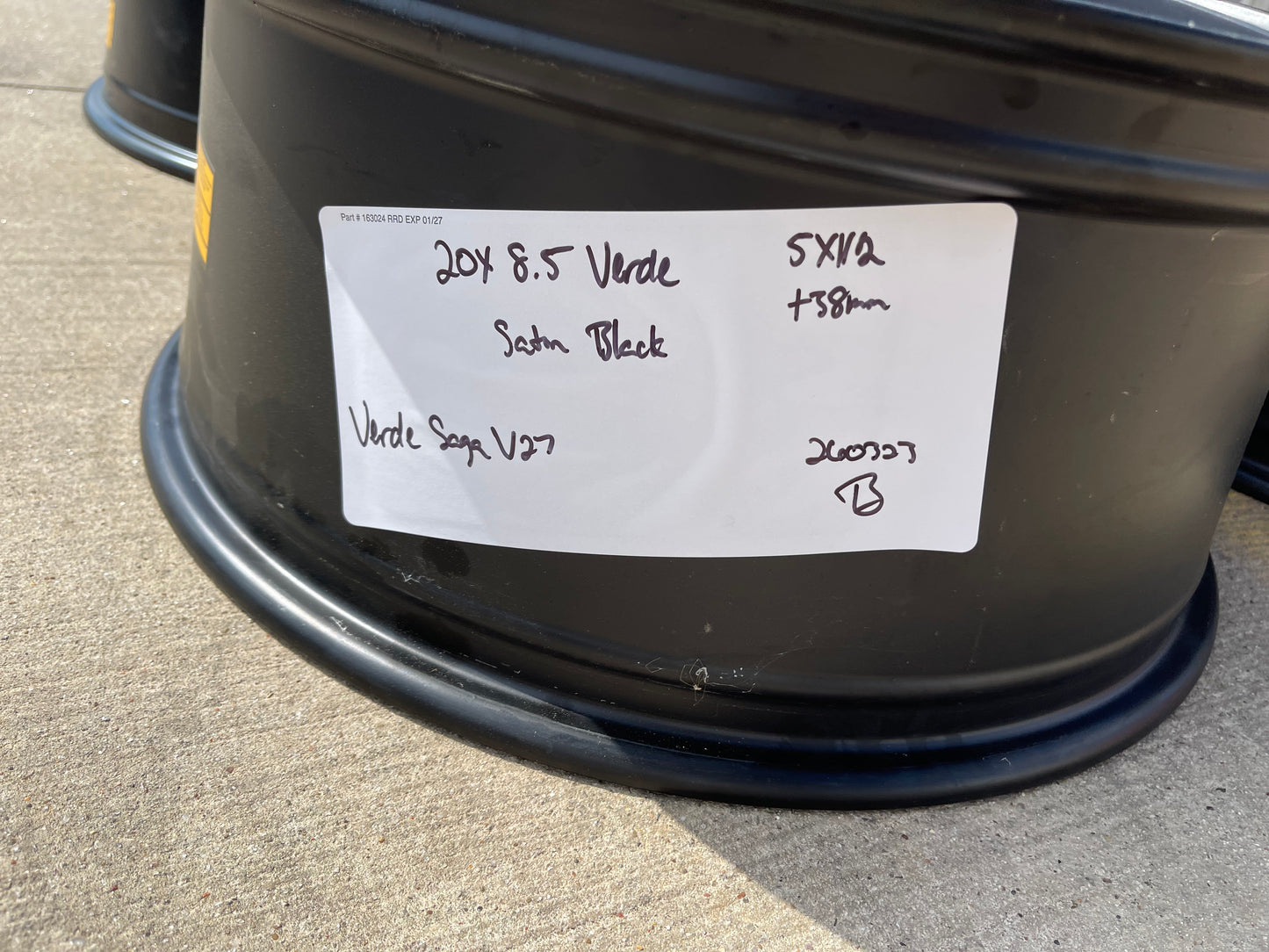 20x8.5 20" Verde Saga V27 wheels rims Audi Q7 Q8 VW Atlas A6 S6 A7 5x112 NEW