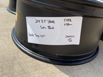 20x8.5 20" Verde Saga V27 wheels rims Audi Q7 Q8 VW Atlas A6 S6 A7 5x112 NEW