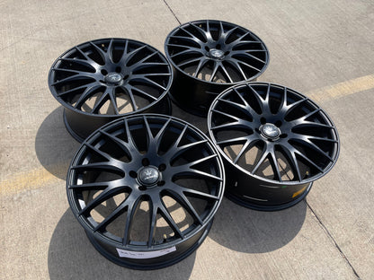 20x8.5 20" Verde Saga V27 wheels rims Audi Q7 Q8 VW Atlas A6 S6 A7 5x112 NEW