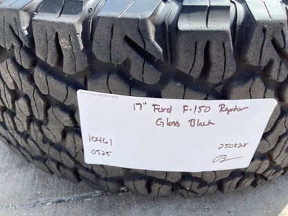 17" Ford F-150 Raptor Bronco OEM rims wheels 10461 tires 37" BFG