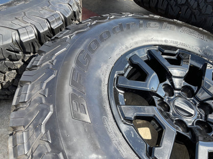 17" Ford F-150 Raptor Bronco OEM rims wheels 10461 tires 37" BFG