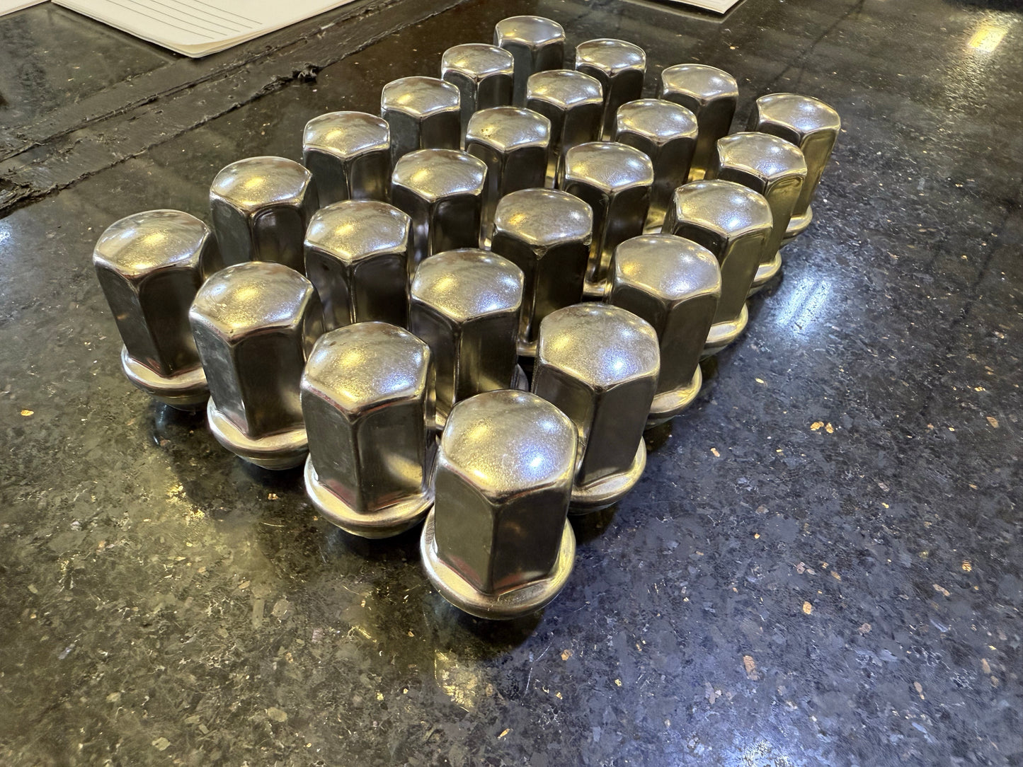 (24) OEM Chevy / GMC / Cadillac polished lug nuts SET