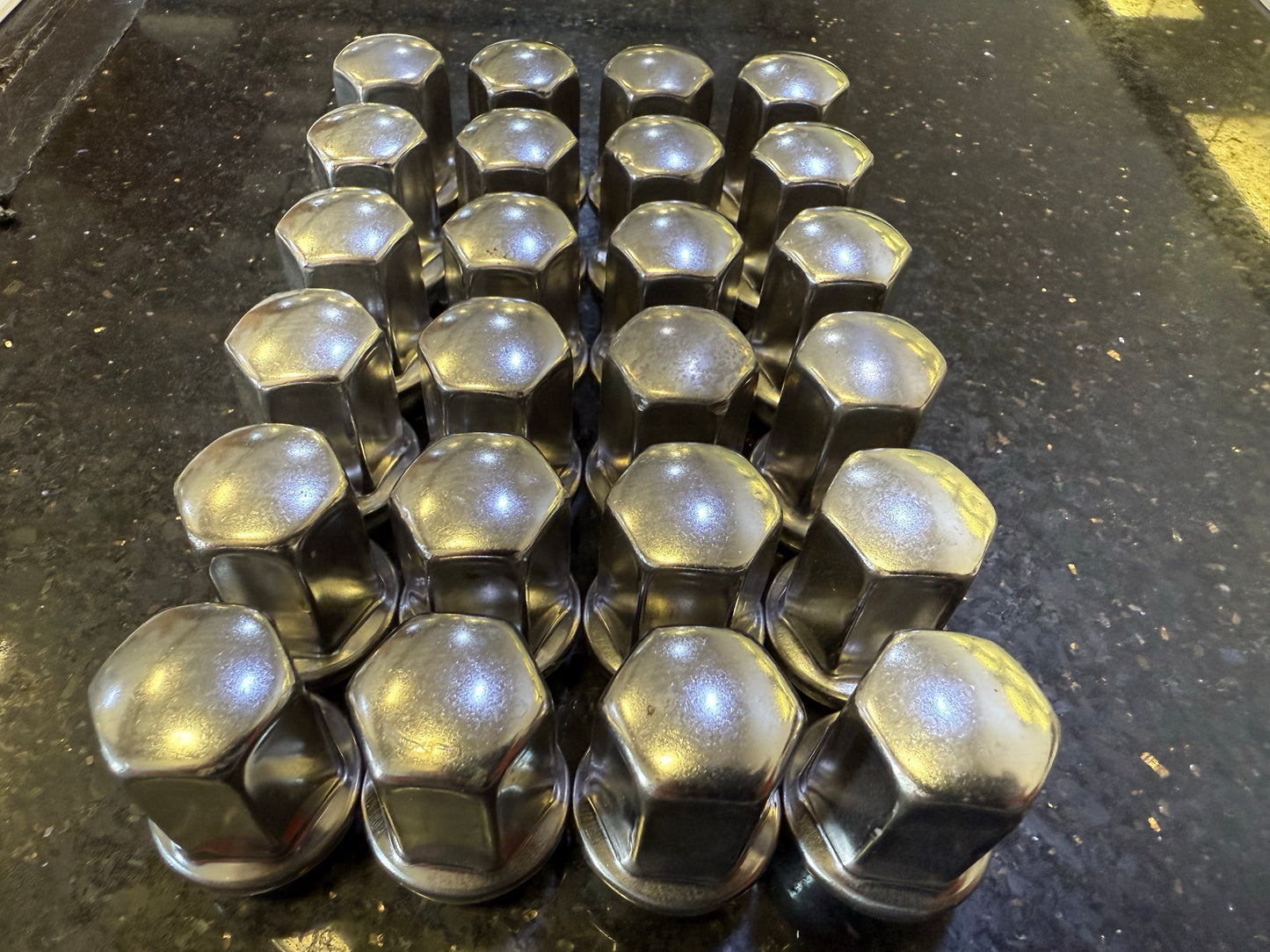(24) OEM Chevy / GMC / Cadillac polished lug nuts SET