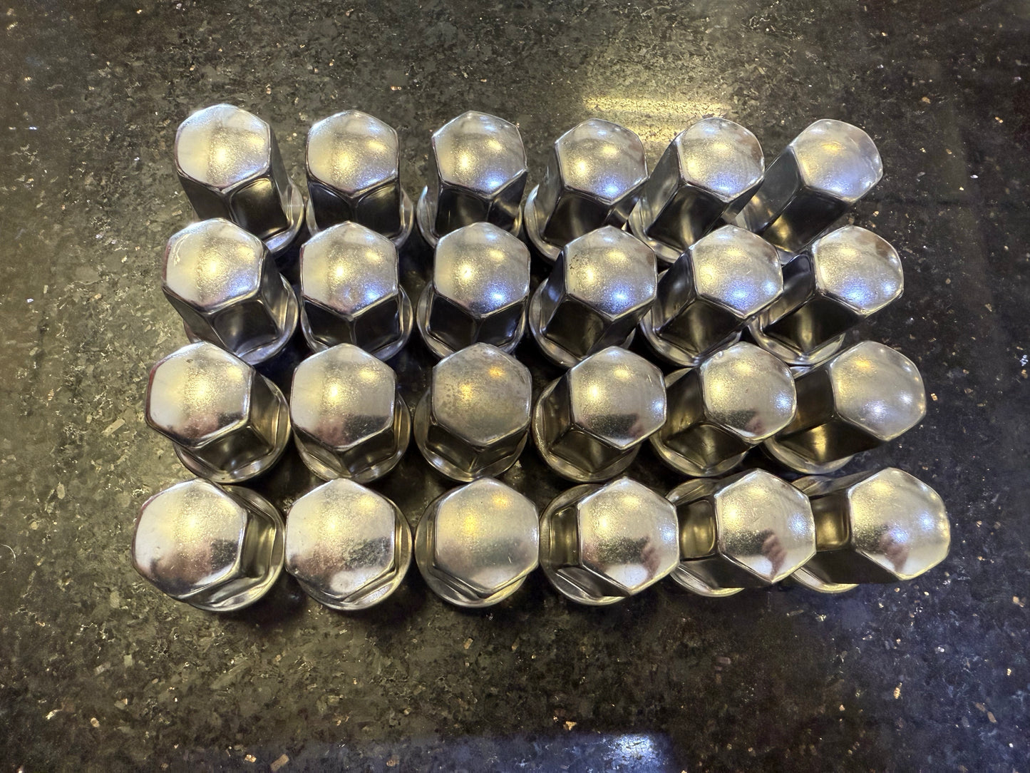 (24) OEM Chevy / GMC / Cadillac polished lug nuts SET
