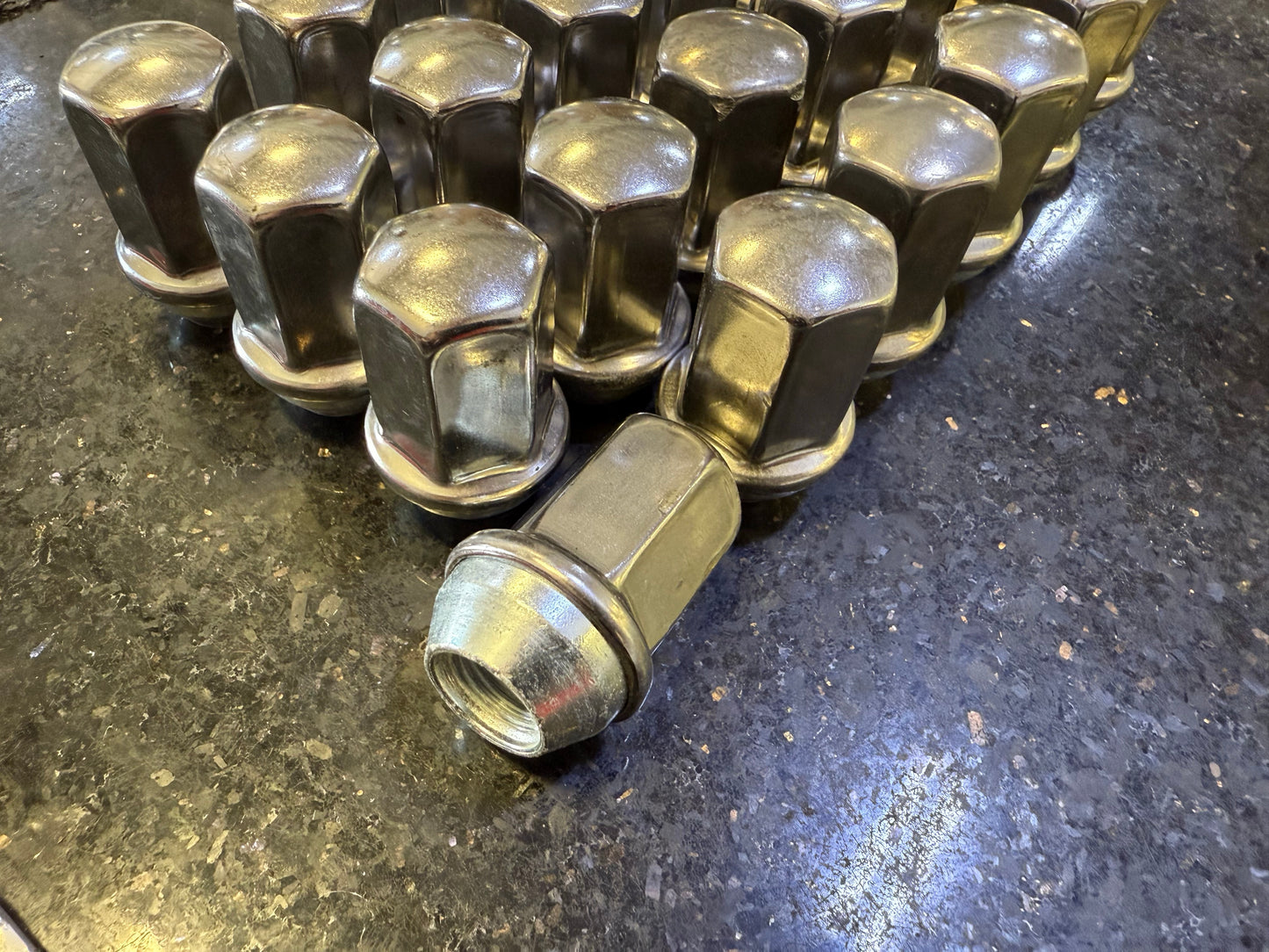 (24) OEM Chevy / GMC / Cadillac polished lug nuts SET