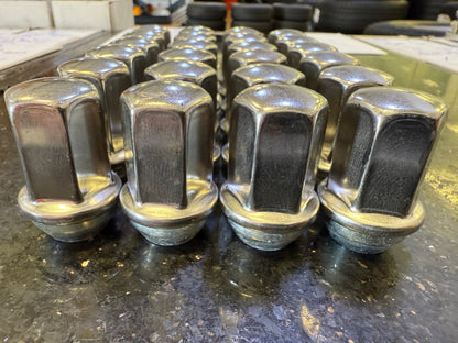 (24) OEM Chevy / GMC / Cadillac polished lug nuts SET
