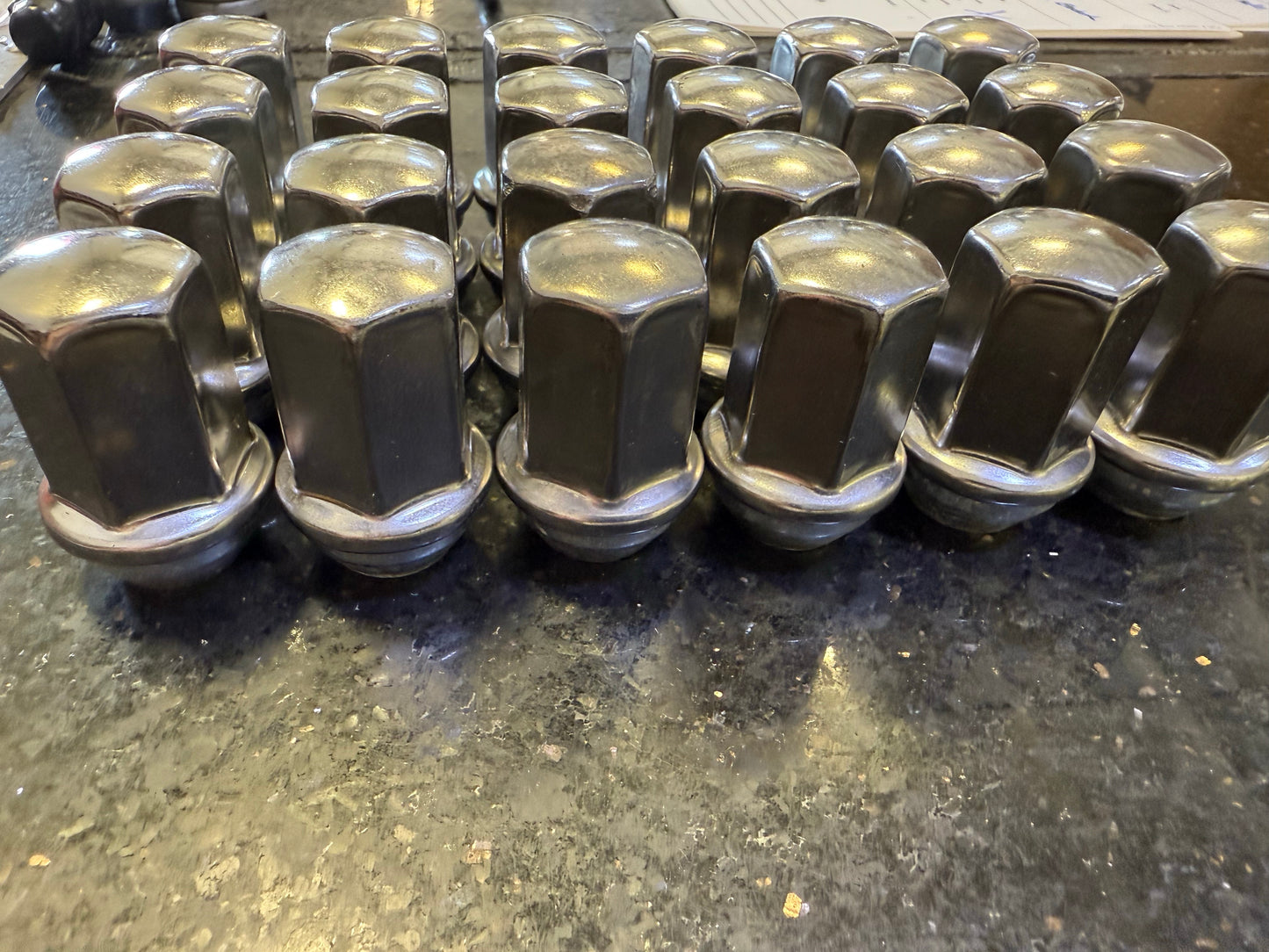 (24) OEM Chevy / GMC / Cadillac polished lug nuts SET