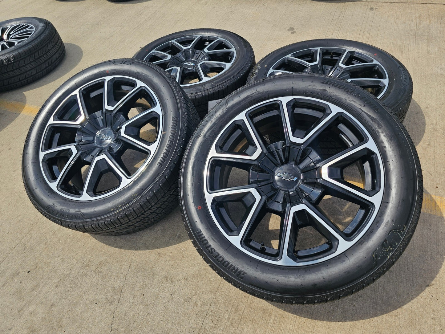 22" Chevy Tahoe Silverado RST OEM 14035 wheels rims 2024 2025 2026 NEW