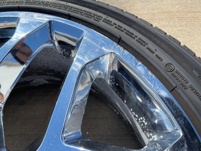 24" 24x9 GMC Yukon Chevy Tahoe 1500 OEM replica wheel rim 5668 spare single