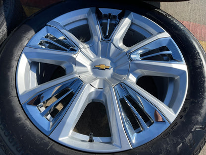 22" Chevy Tahoe RST Premier OEM wheels rims 14046 96951 Silverado Suburban