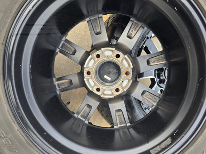 20x9 20" Black Rhino Sierra Chevy Silverado RAM Tacoma wheels rims 6x139 6x5.5