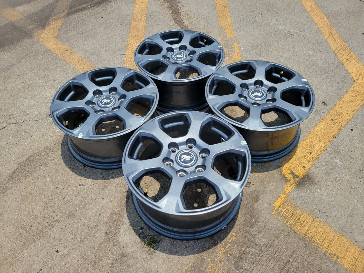 (4) 17" Ford Bronco wheels rims 10384 OEM NEW Ranger 2024 2025 2026 2027 NEW SET