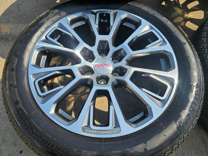 22" GMC Yukon Sierra DENALI OEM wheels rims Tahoe 2024 2025 2026 NEW