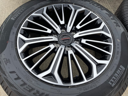 20" Nissan Titan PRO-4X Armada OEM wheels rims tires black 2024 2025 2026 NEW