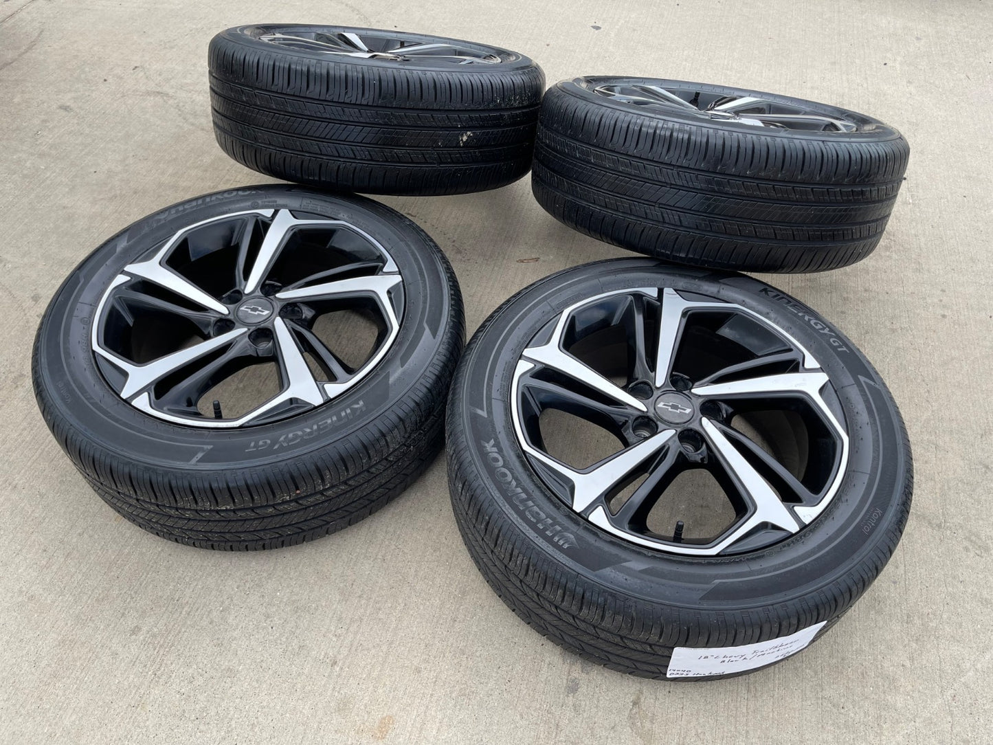 18" Chevy Trailblazer OEM wheels rims 14040 Terrain Trax Equinox SET