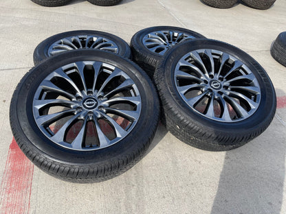 22" Infiniti QX80 QX56 Nissan Titan OEM wheels rims 62799 73770 tires