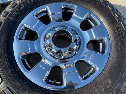20" Ford F-250 F-350 OEM KING RANCH 10295 25085 10552 chrome wheels rims tires