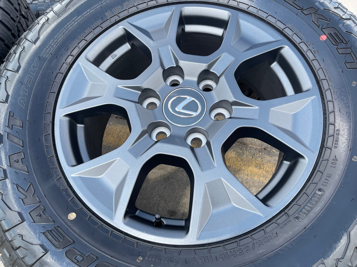 18" Lexus GX550 OEM 10544 wheels rims Land Cruiser Tundra Sequoia NEW FALKEN AT3