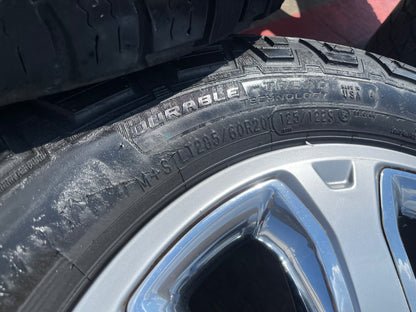 20" Dodge Ram 2500 3500 OEM 2477 CHROME wheels rims tires SET