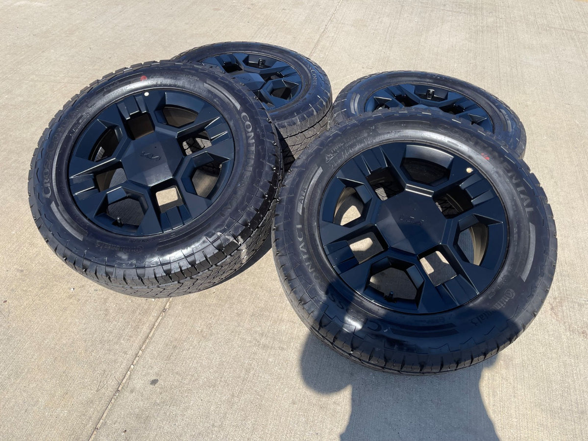 18" Kia Telluride X-PRO OEM wheels rims Sorento Sedona CONTINENTAL 2026 2027 NEW