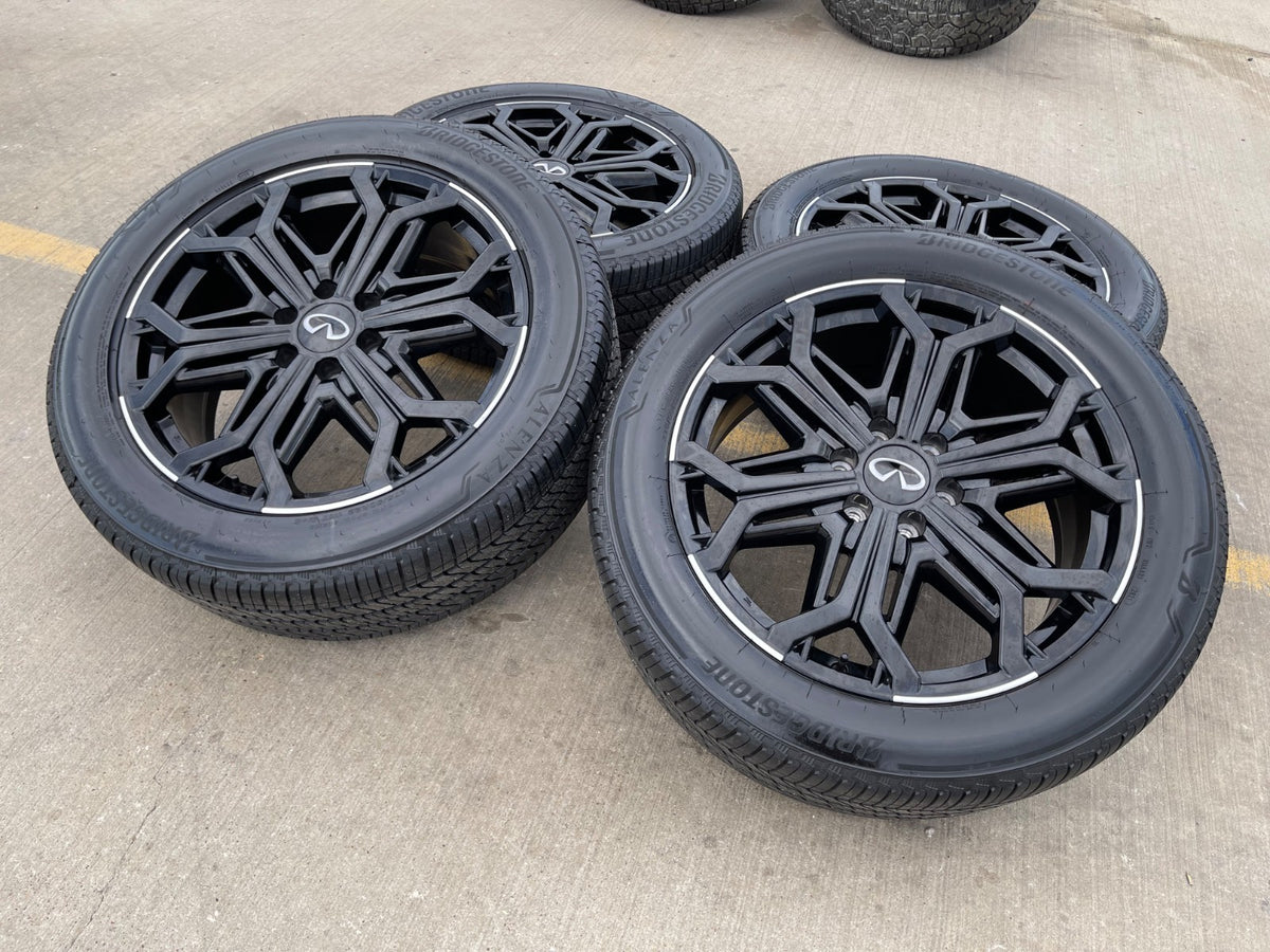 22" Infiniti QX80 QX56 Nissan Titan Armada OEM wheels rims 2025 2026 2027 NEW