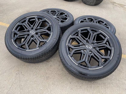 22" Infiniti QX80 QX56 Nissan Titan Armada OEM wheels rims 2025 2026 2027 NEW