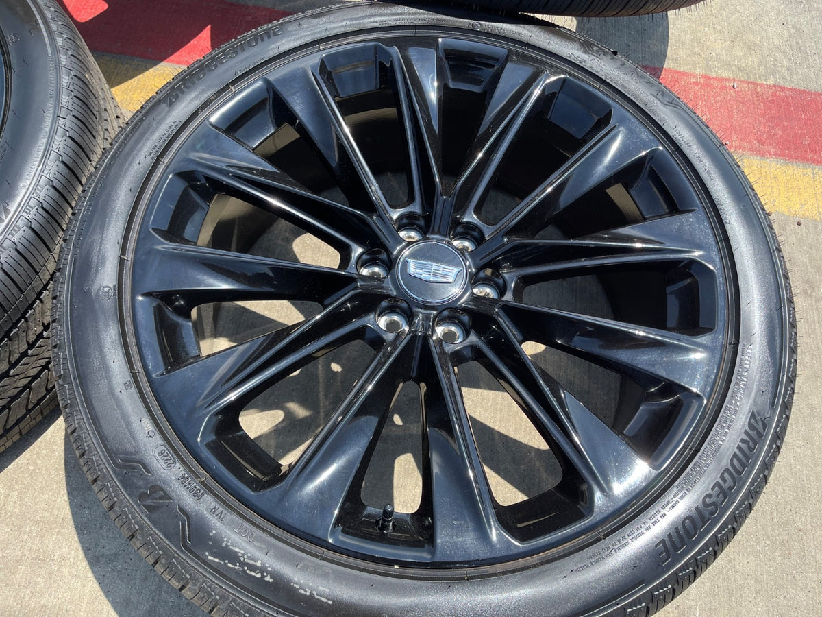 24" Cadillac Escalade V OEM ONYX wheels rims 2023 2024 2025 2026 2027 NEW