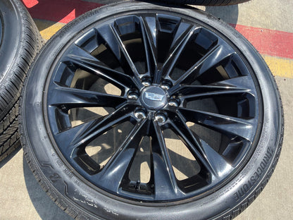 24" Cadillac Escalade V OEM ONYX wheels rims 2023 2024 2025 2026 2027 NEW
