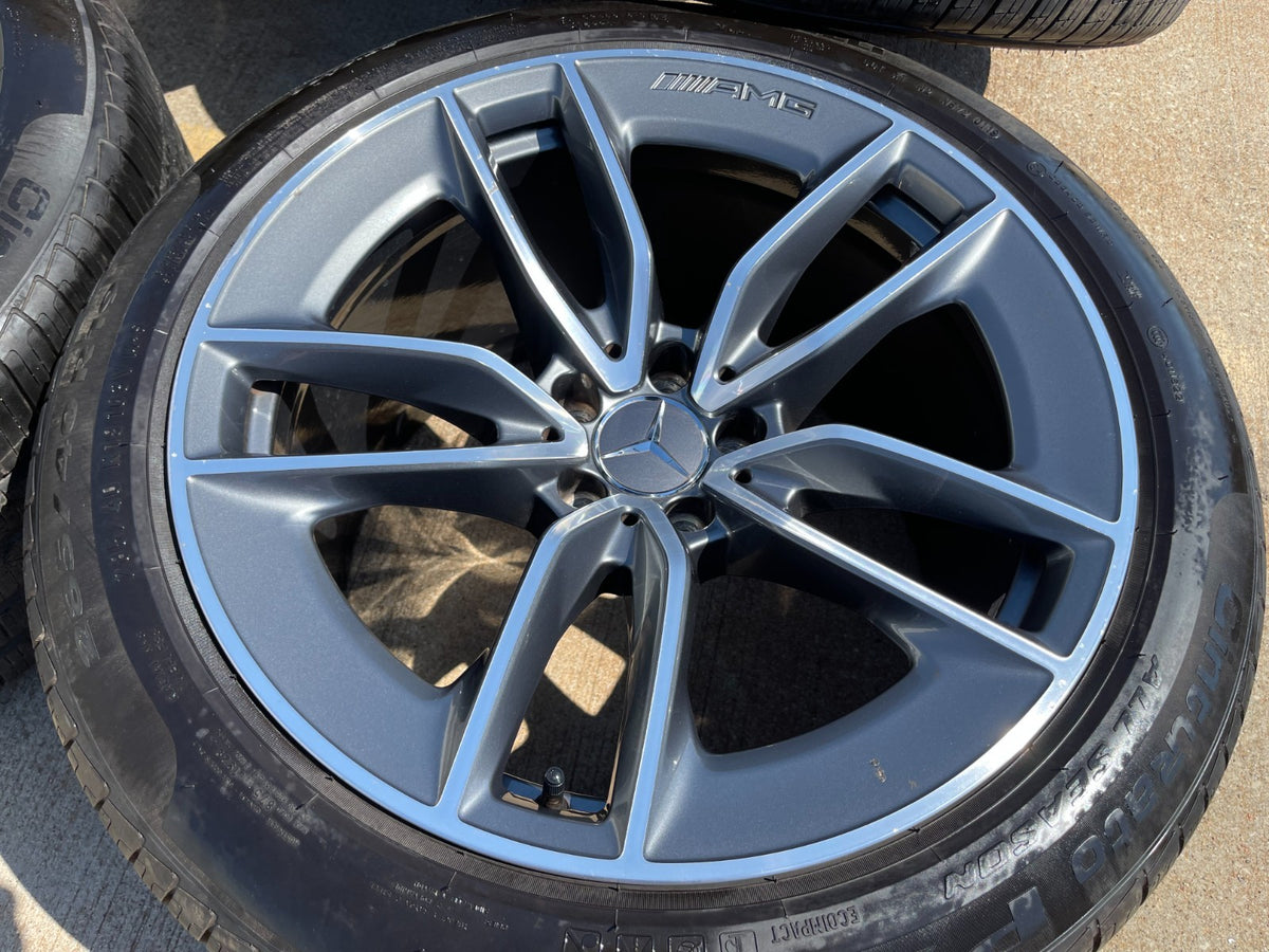 19" Mercedes AMG GT GT43 GT53 OEM wheels rims tires PIRELLI