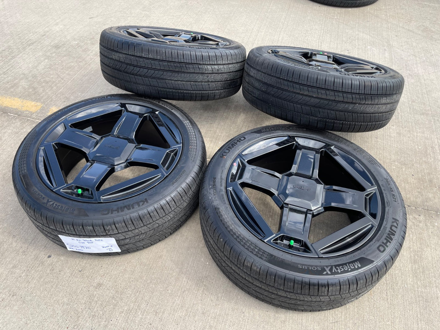 21" Kia Telluride Prestige OEM wheels rims Sorento Sedona 2025 2026 2027 NEW