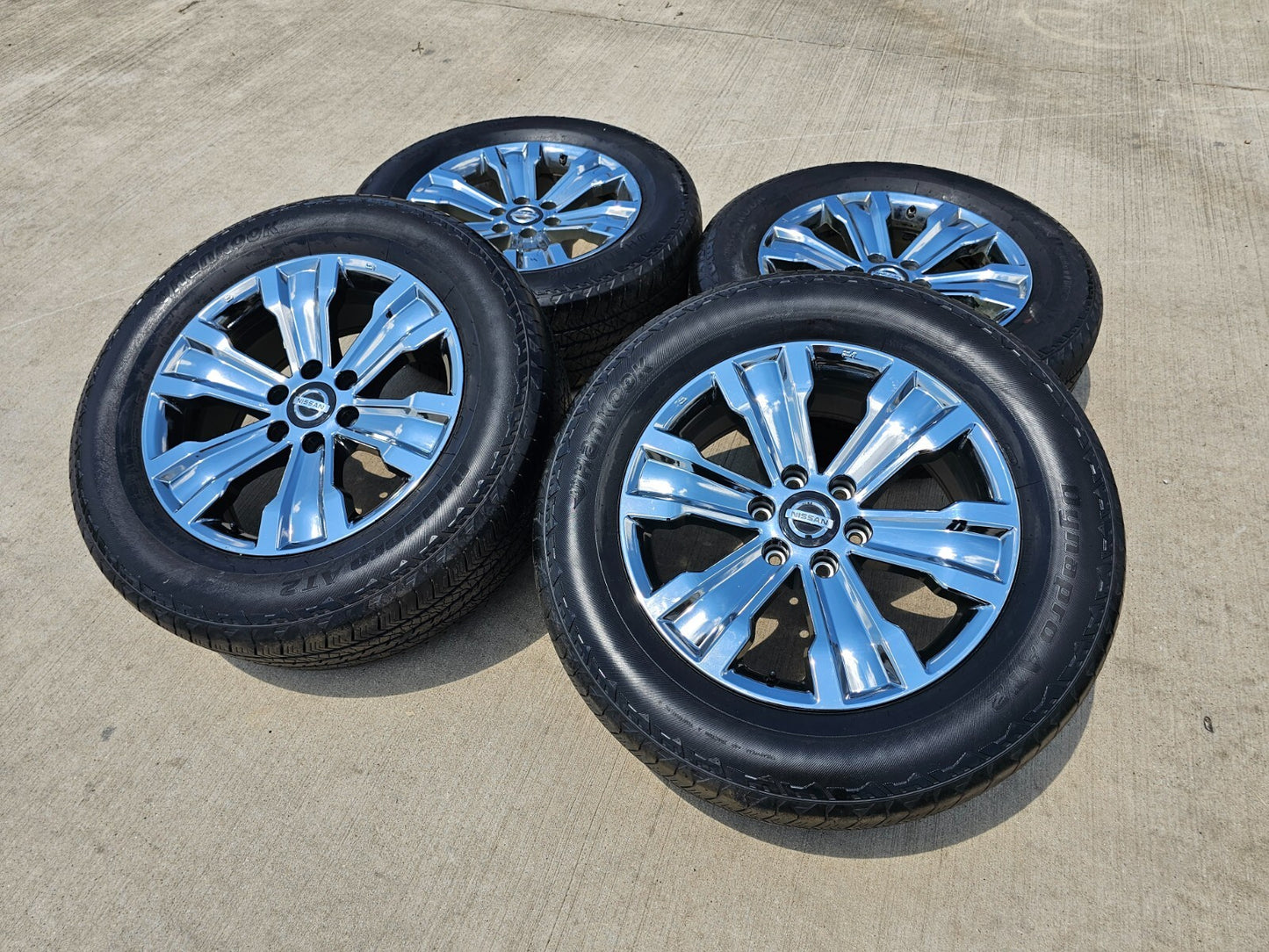 20" Nissan Titan Armada OEM 62753 wheels rims 2018 2019 2020 2022 2023 2024 2025