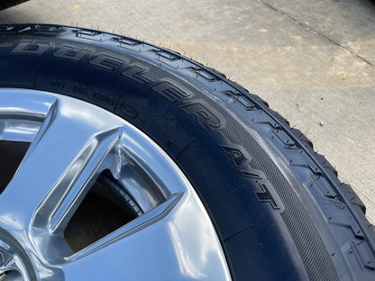 20" Ford F-250 F-350 Platinum OEM rims wheels 10103 tires BRIDGESTONE A/T SET
