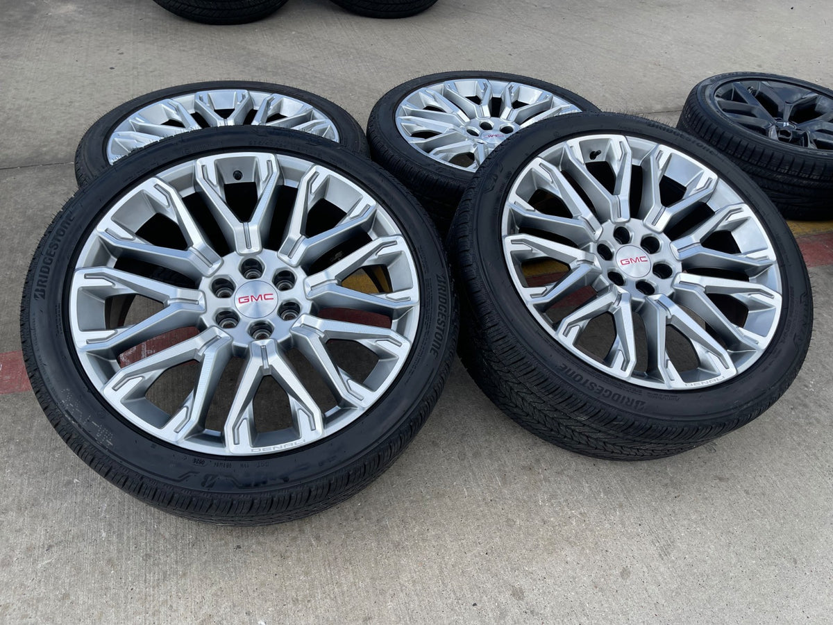 24" GMC Yukon Sierra Denali Chevy Tahoe LTZ OEM 10067 wheels rims 2026 2027 NEW