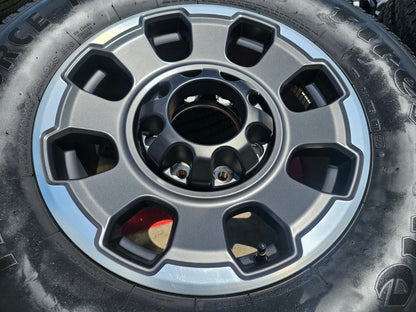 18" Ford F-250 F-350 OEM TREMOR rims wheels 10482 SET tires FIRESTONE H/T