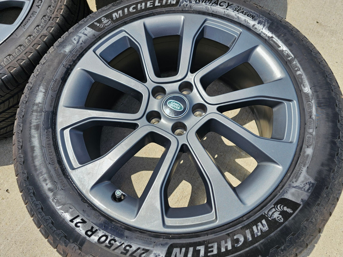 (5) 21" Land Rover DEFENDER OEM Land wheels rims 72384 2023 2024 2025 2026 NEW