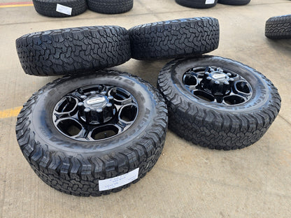 18" Ford F-250 F-350 Lariat FX-4 OEM black 10479 wheels rims 2025 2026 BFG 34"