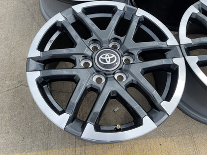 18" Toyota Tacoma TRD OEM wheels rims 10641 4Runner 2024 2025 2026 2027 NEW