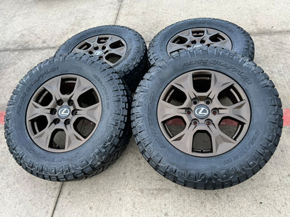 18" Lexus GX550 OEM 10544 wheels rims BRONZE Toyota Land Cruiser Tundra NEW