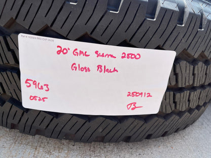 20" GMC Sierra AT4X 2500 3500 OEM 14137 5963 wheels rims Silverado 2025 2026 NEW
