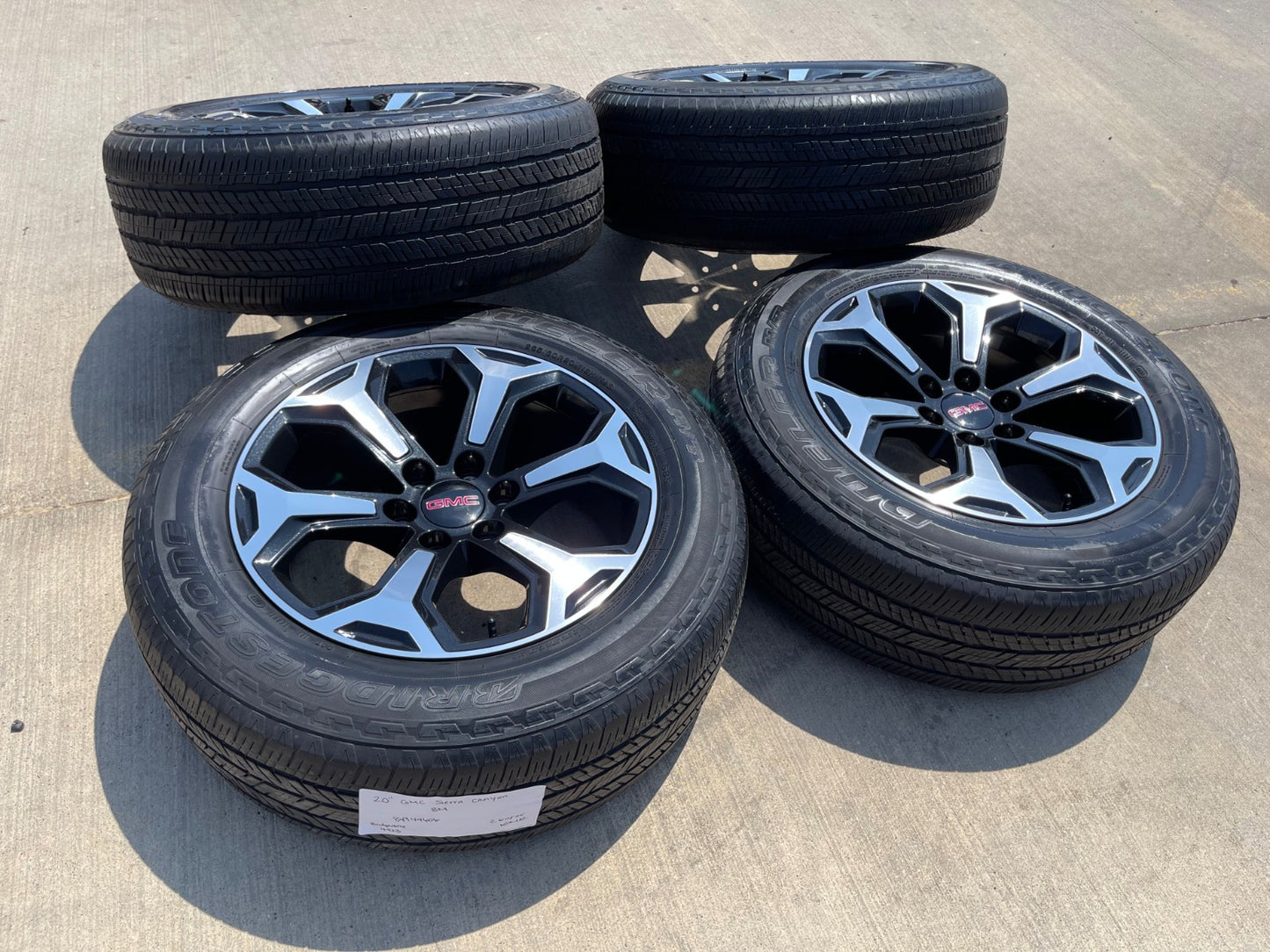 20" GMC Sierra AT4X Canyon Chevy Silverado OEM wheels rims SET
