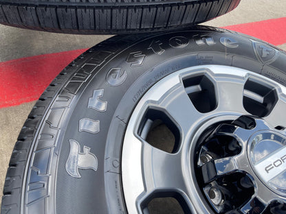 18" Ford F-250 F-350 OEM TREMOR rims wheels 10482 SET tires FIRESTONE H/T2 NEW
