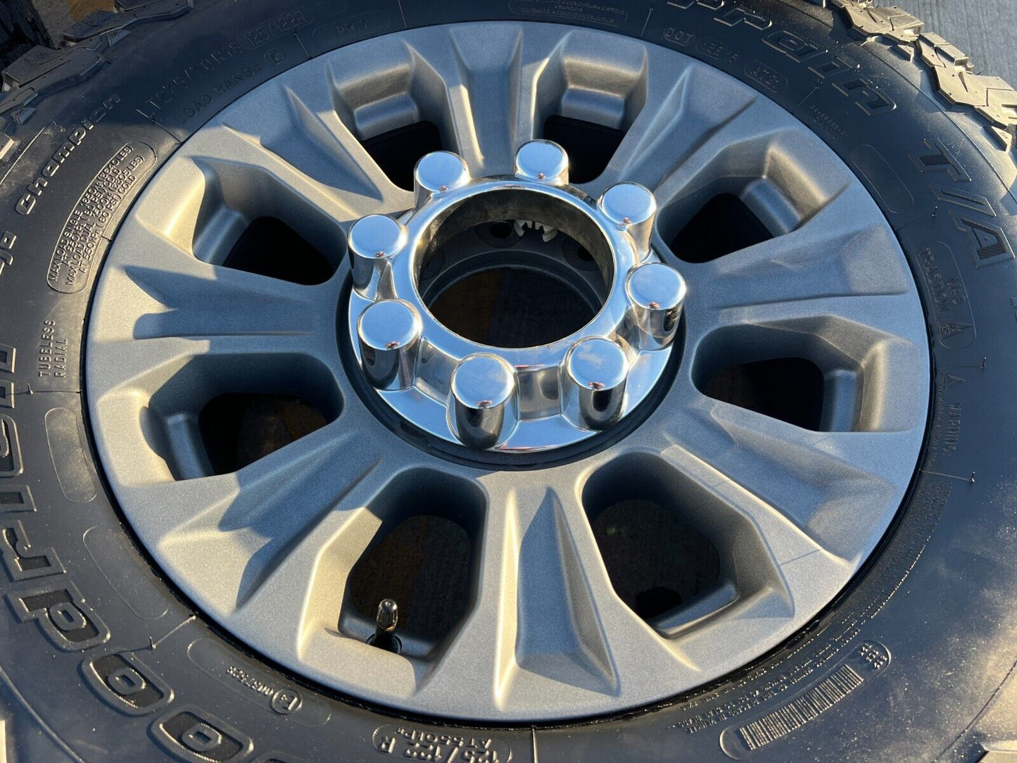 18" Ford F-250 F-350 OEM TREMOR gray rims wheels 10097 tires 2024 2025 NEW BFG
