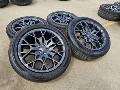 21" Jeep Grand Cherokee L OEM wheels rims 9291 Durango tires GOODYEAR NEW