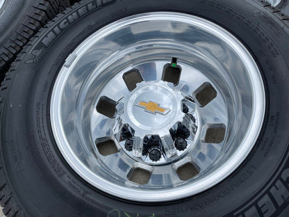 18" Chevy Silverado 3500 Dually rims wheels OEM GMC Sierra 8x210 2024 2025 NEW