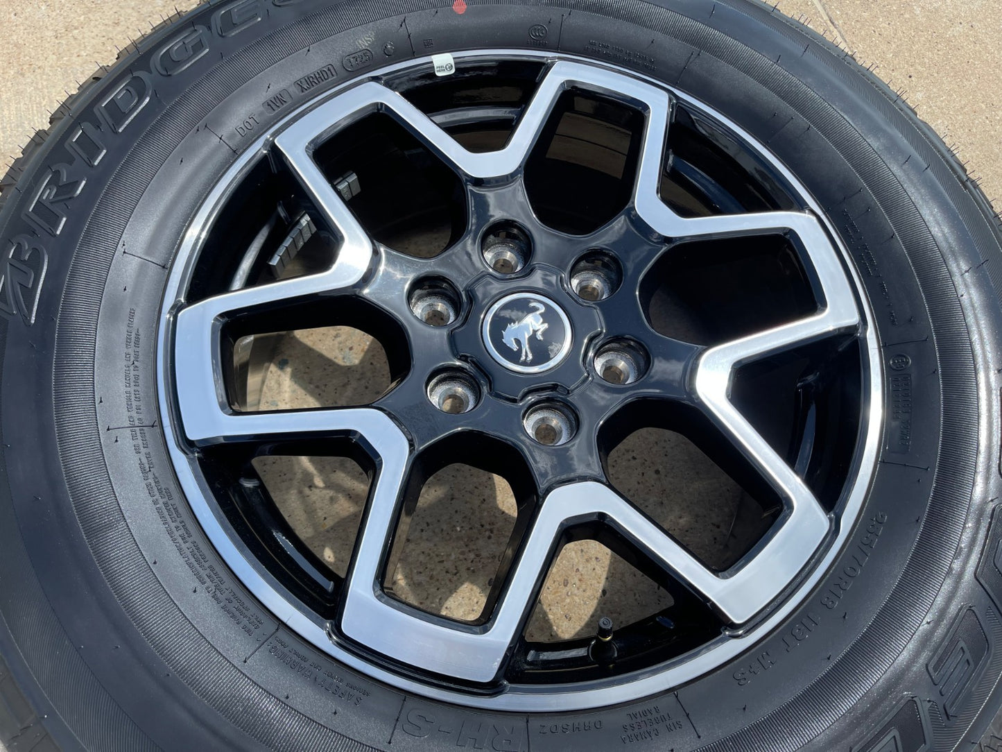 18" Ford Bronco wheel rim 95213 10389 Ranger spare 2023 2024 2025 2026 2027 NEW