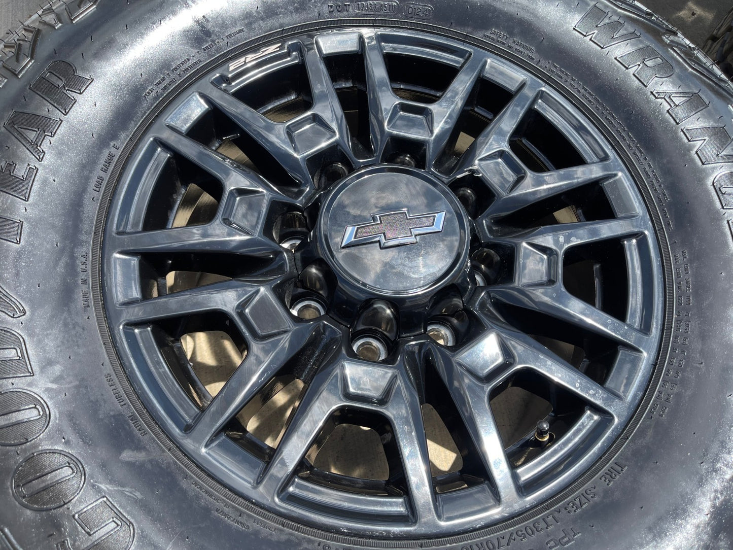 18" Chevy Silverado ZR2 Trail Boss 2500 OEM wheels rims #14122 2011-2027 SET
